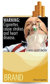 触目惊心的美国新版烟草警告标签